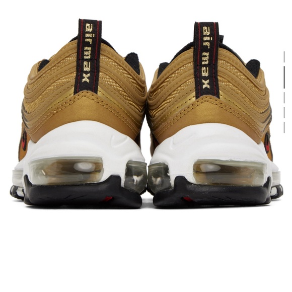 GOLD Air Max 97 Golden Bullet Sneakers - Picture 4 of 13